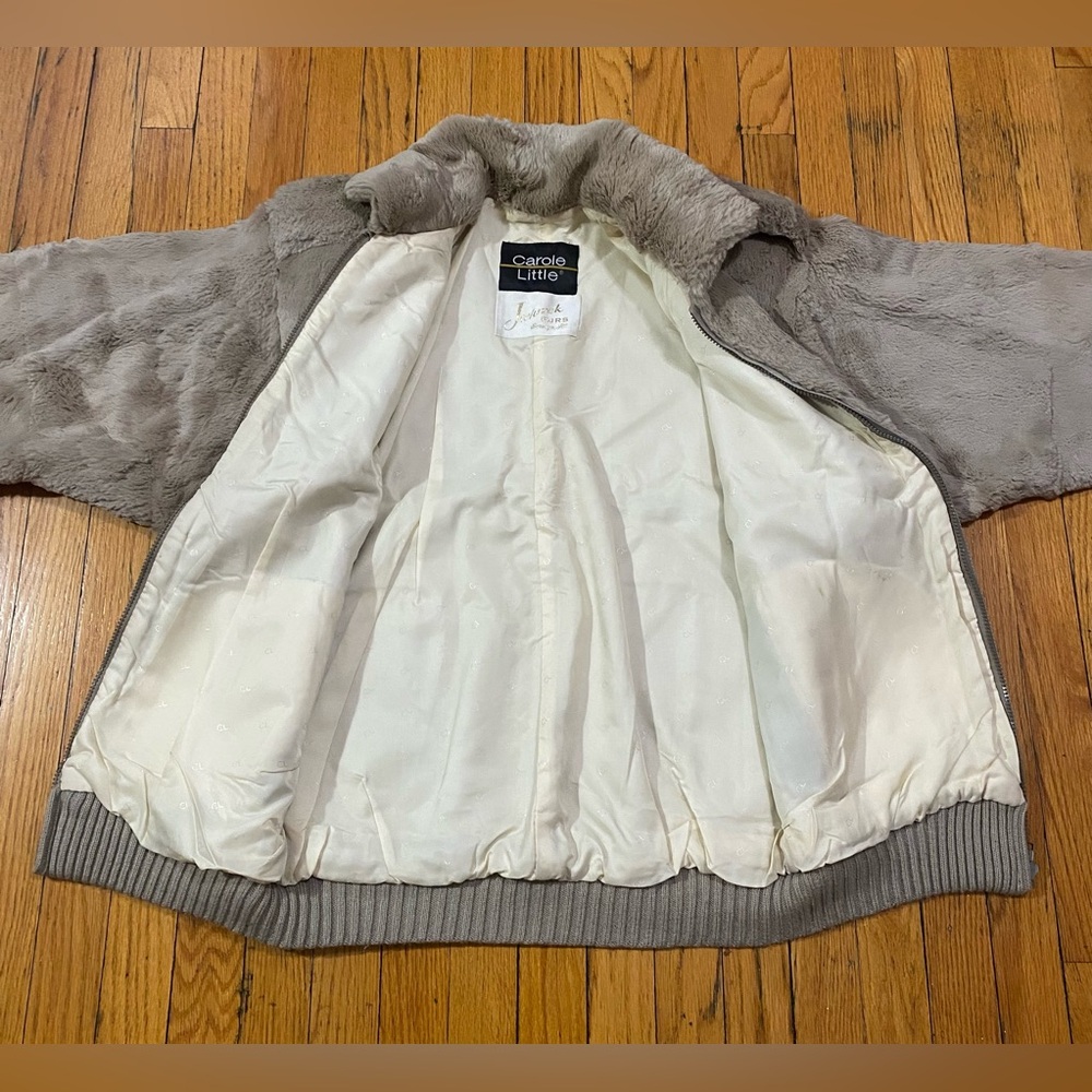 Vintage Carole Little • Javurek Furs: Rabbit Fur Jacket🐇 - Picture 3 of 12